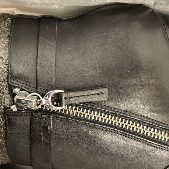 Ralph Lauren Laletta Black Leather Italian High Heel Ankle Booties- Brand New - Picture 8 of 10